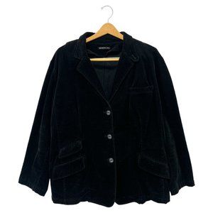 18 John Varvatos Chaps Men's Heavy Corduroy Jacket Black MSRP $1,498